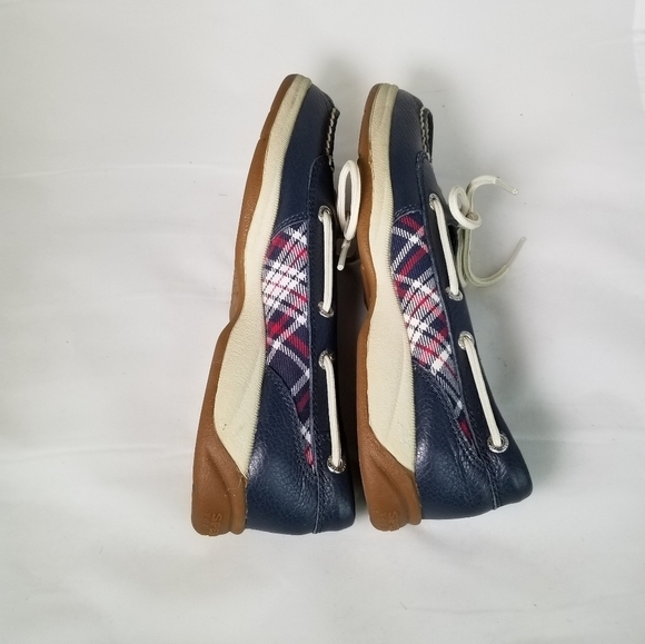 SPERRY TOP-SIDER Blue/Red/White Boat Shoes, 5M - Picture 3 of 7